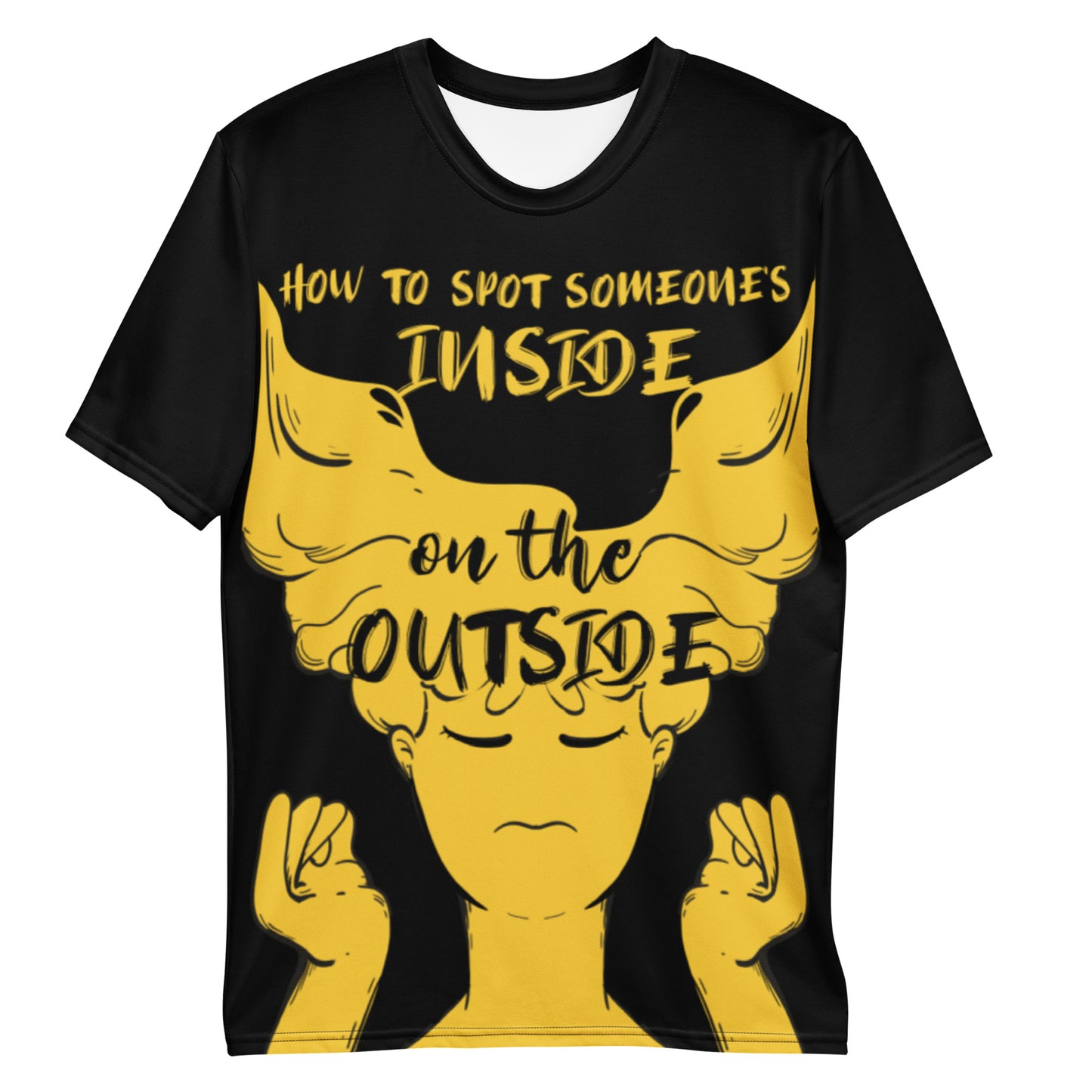 How to spot someone's inside on the outside T-shirt