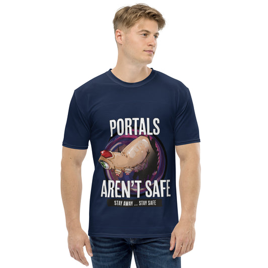 Portals aren't safe T-shirt