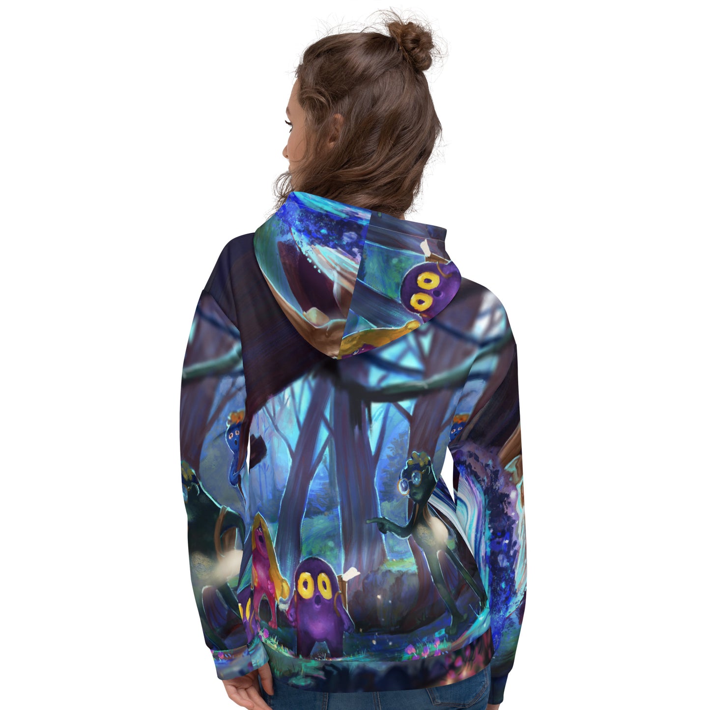 Unisex All-Over Portal Hoodie