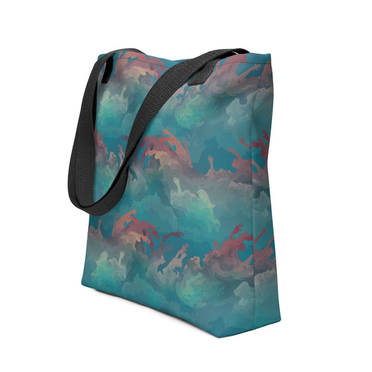 Pain Arms All-Over Tote bag
