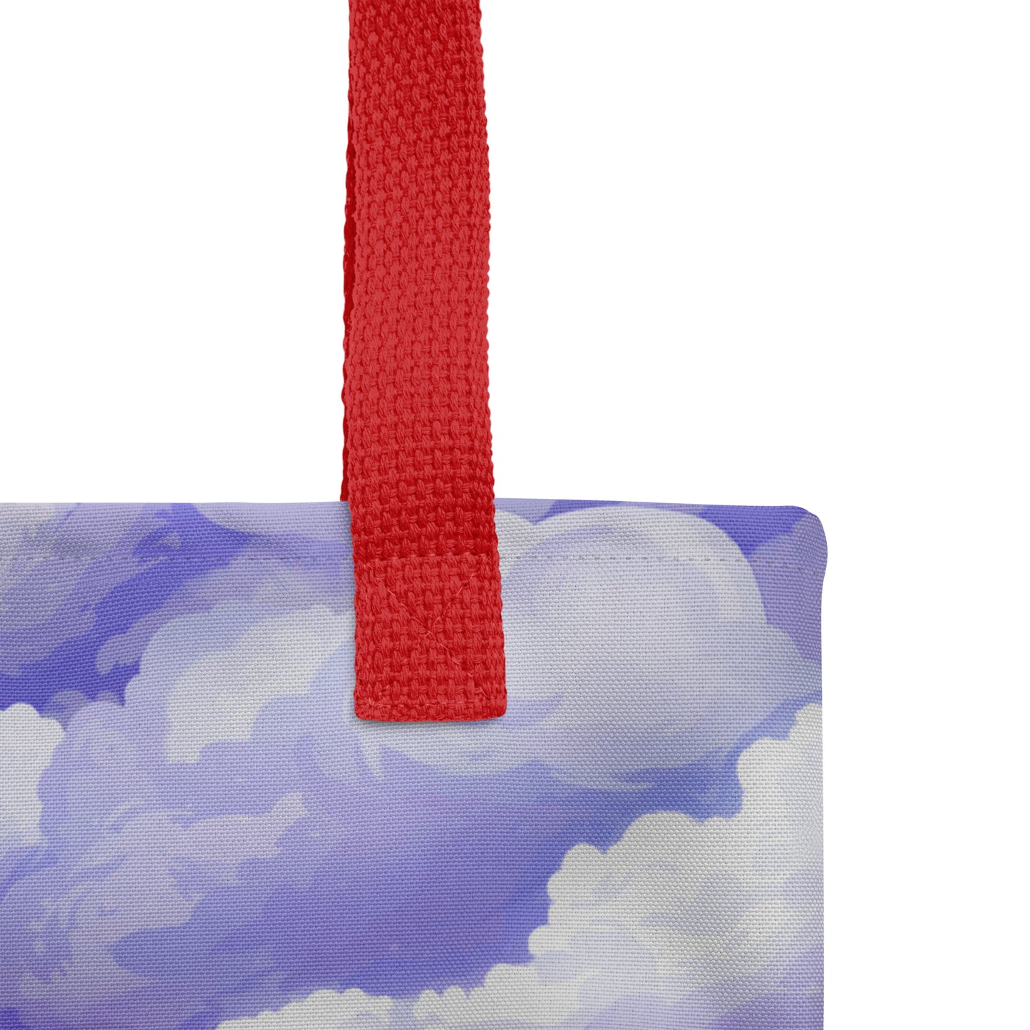 Purple Clouds Tote Bag