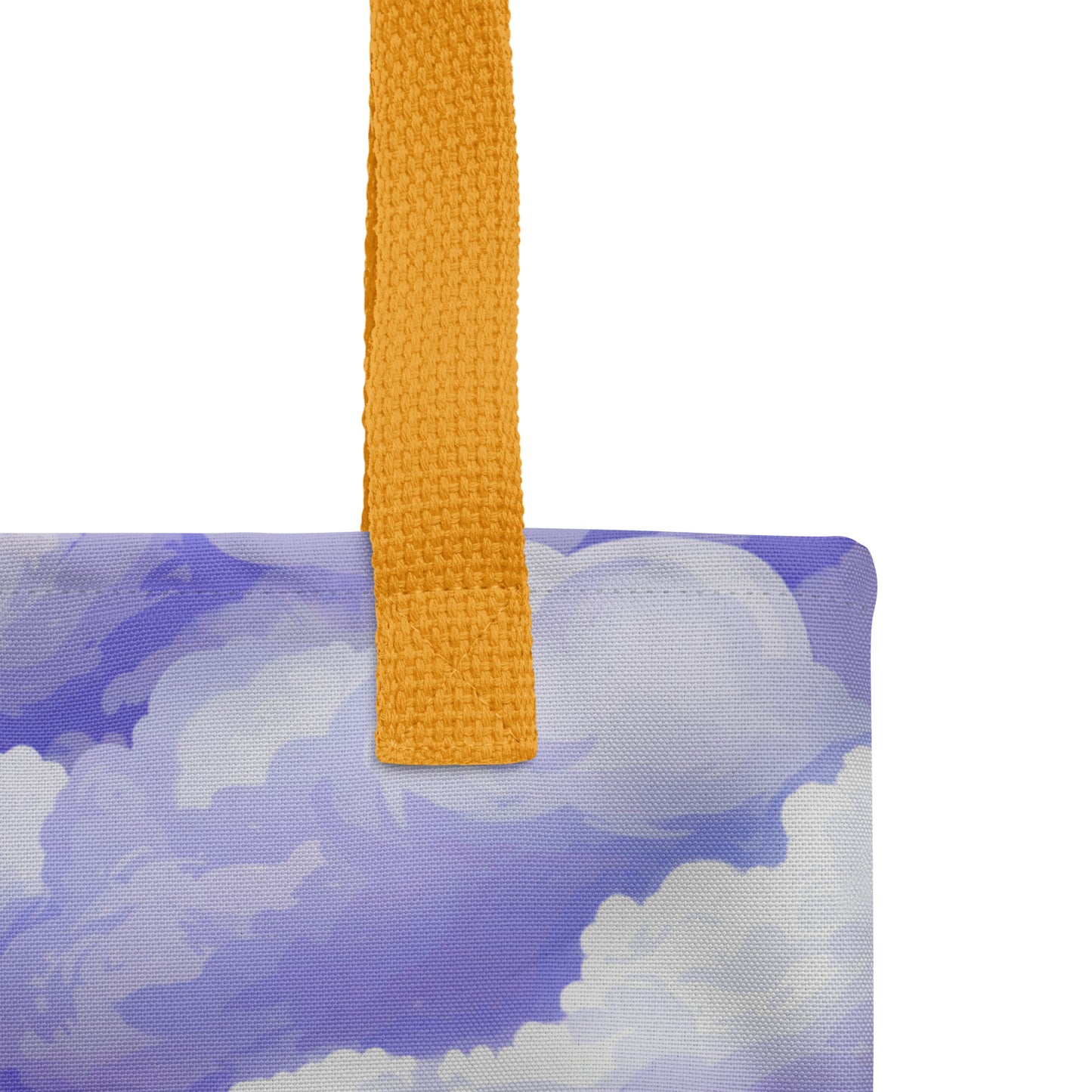 Purple Clouds Tote Bag